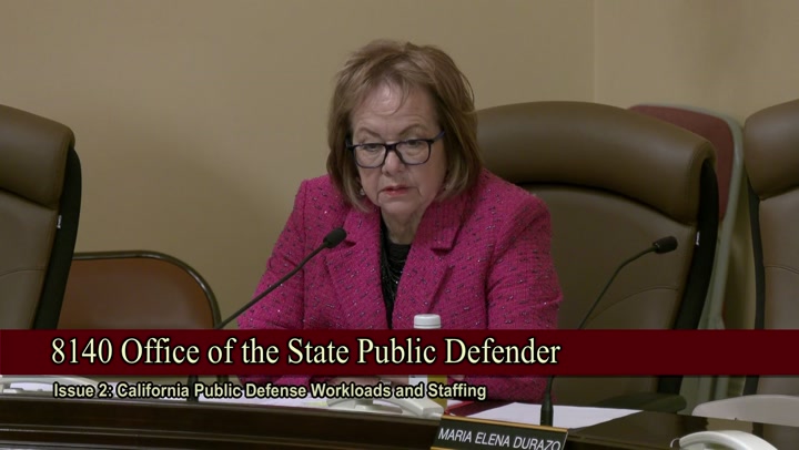 Senator's Fiery Call on Public Defense Crisis